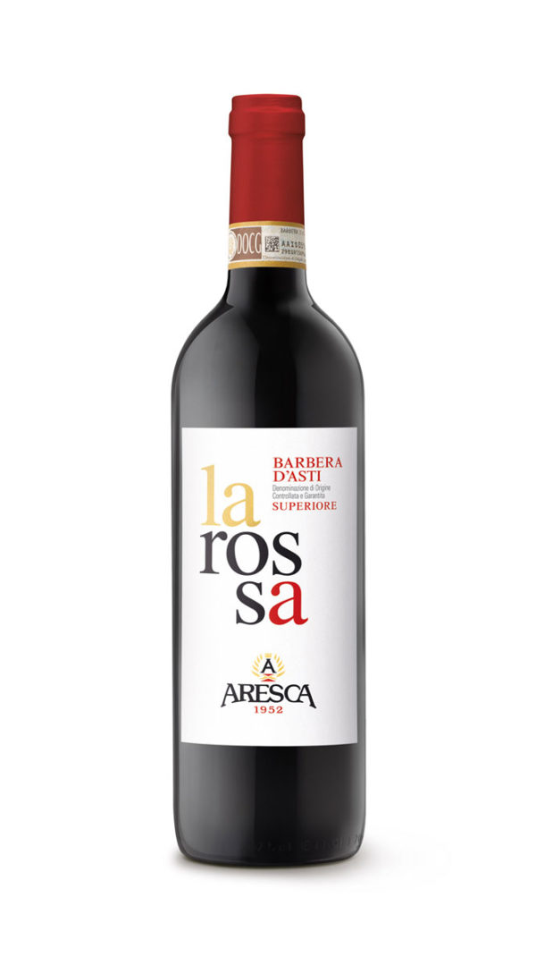 bottiglia di Barbera La Rossa - Aresca