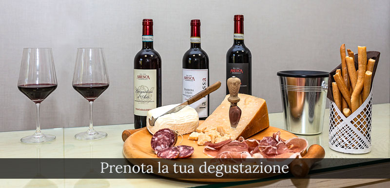 buffet degustazione vini aresca